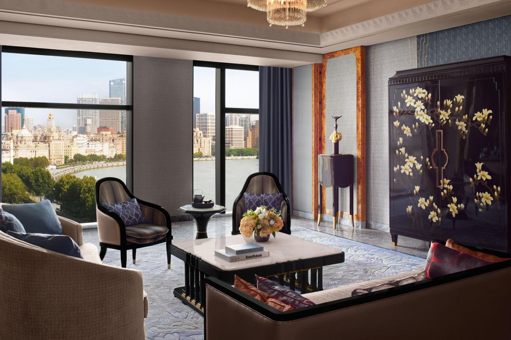 The St. Regis On The Bund, Шанхай Экстерьер фото