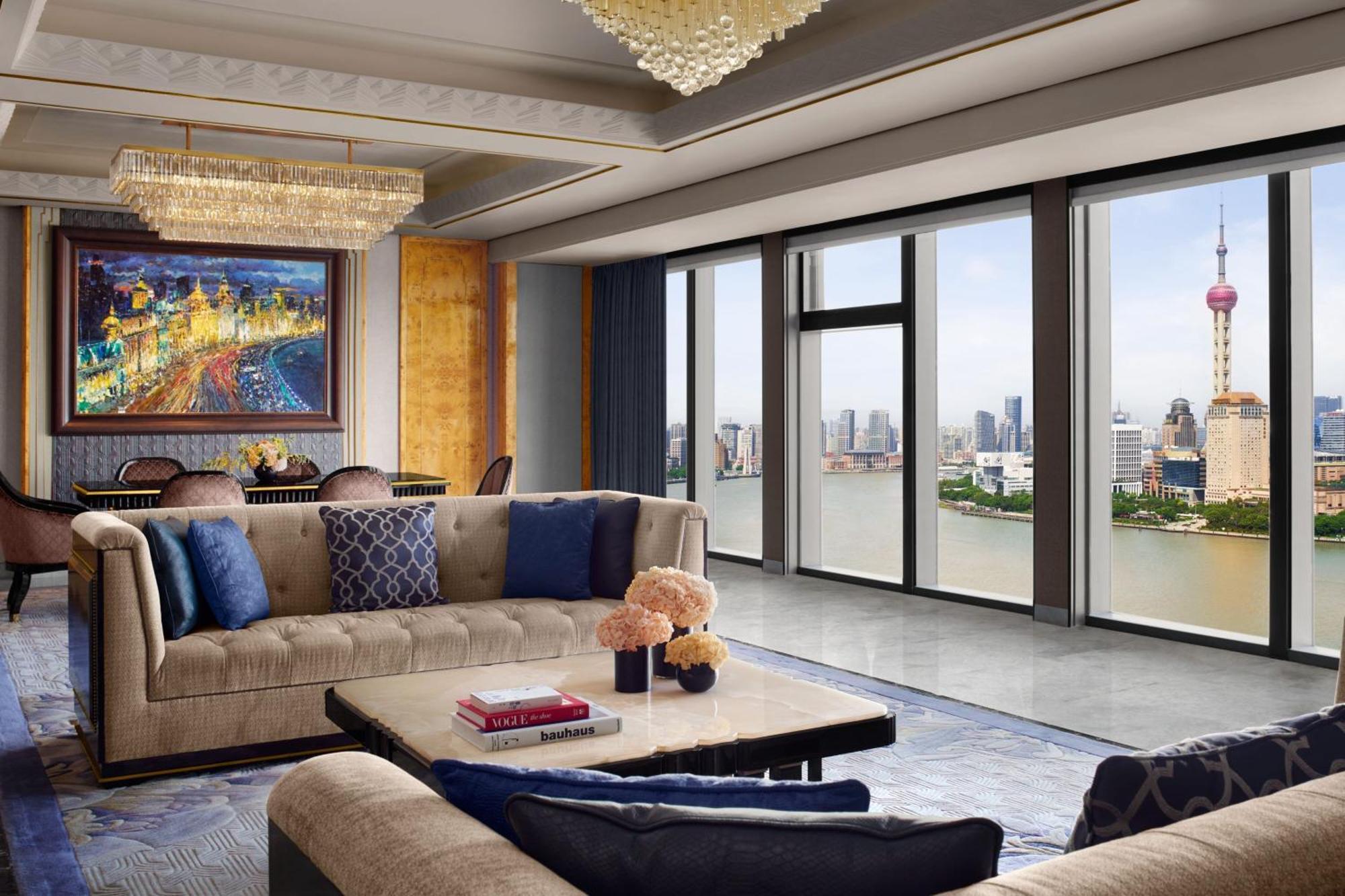The St. Regis On The Bund, Шанхай Экстерьер фото