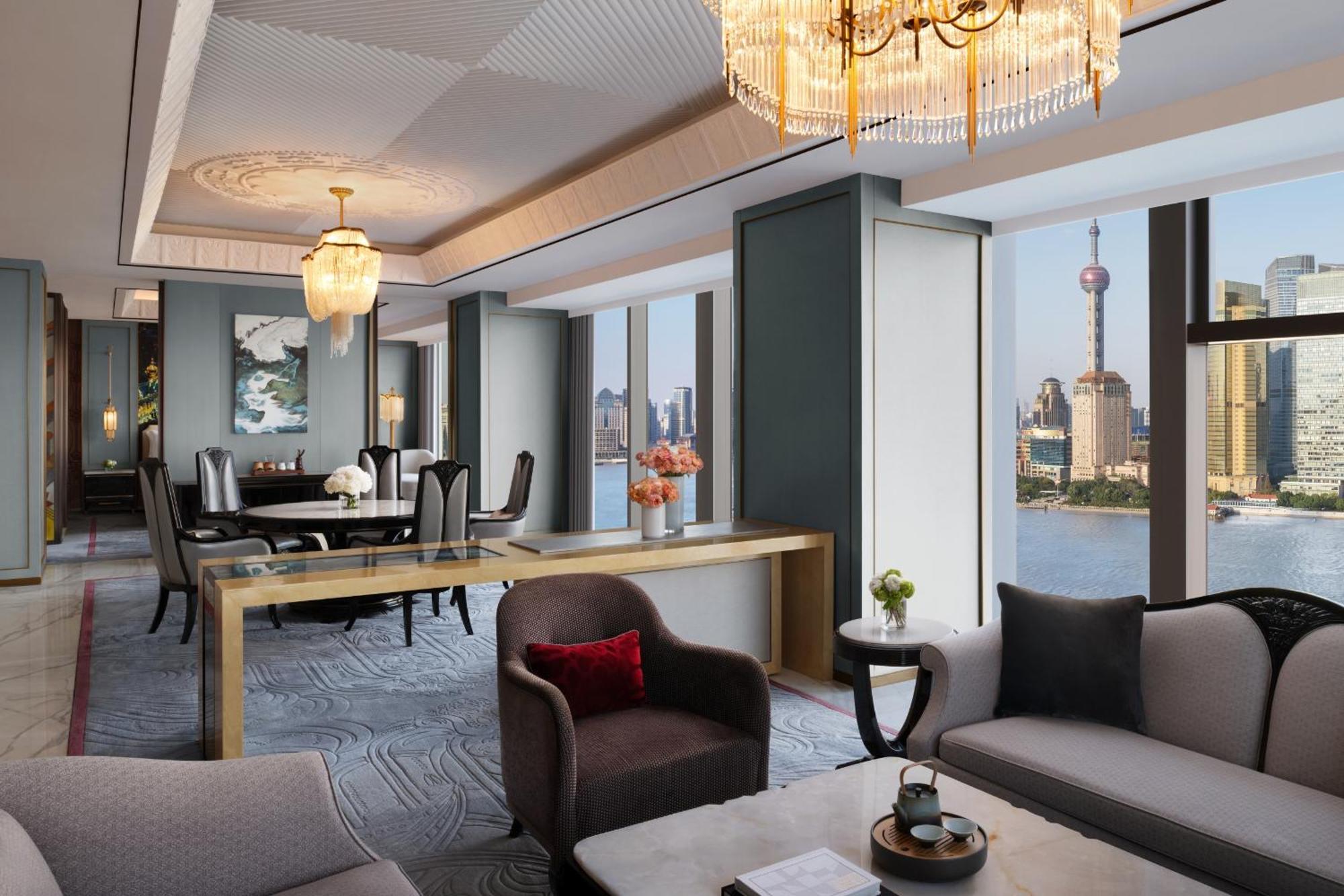 The St. Regis On The Bund, Шанхай Экстерьер фото