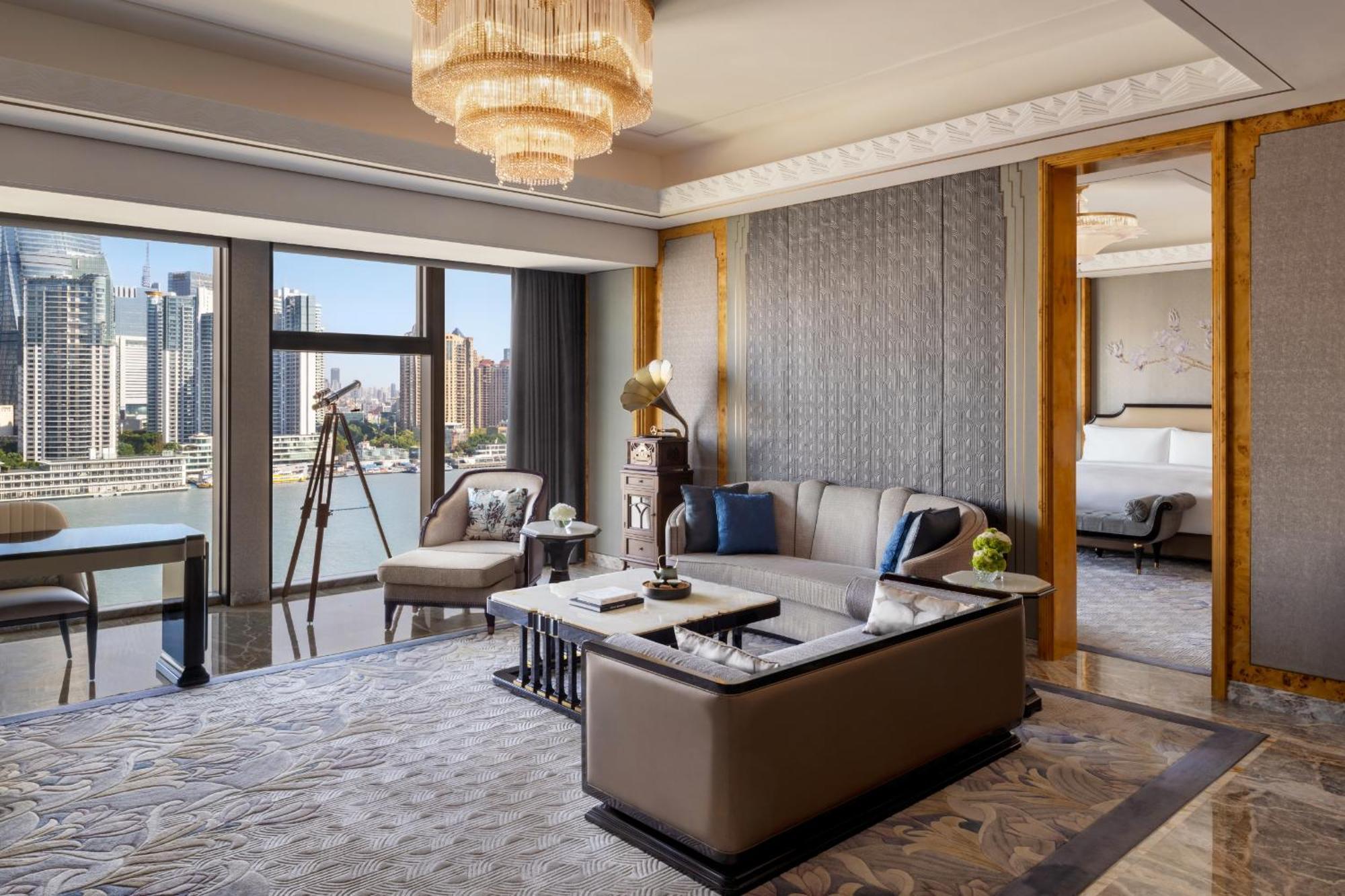 The St. Regis On The Bund, Шанхай Экстерьер фото