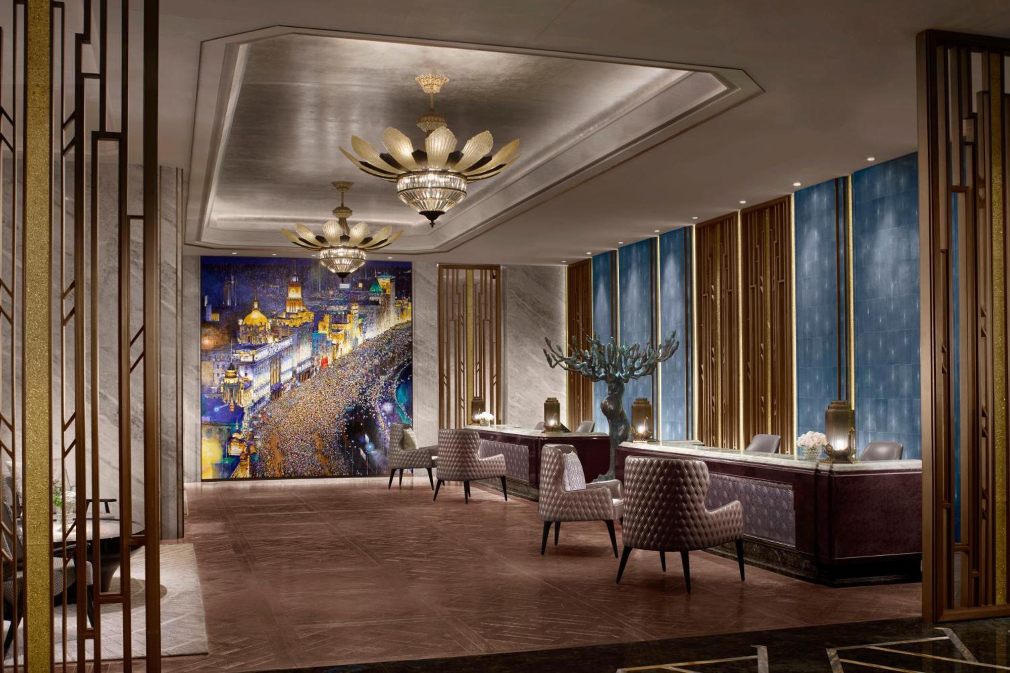 The St. Regis On The Bund, Шанхай Экстерьер фото